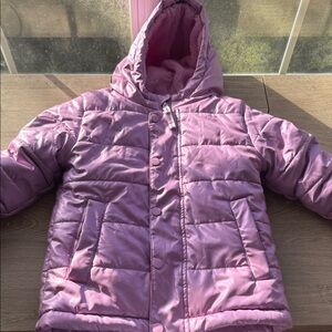 Cat & Jack Purple Puffer Jacket